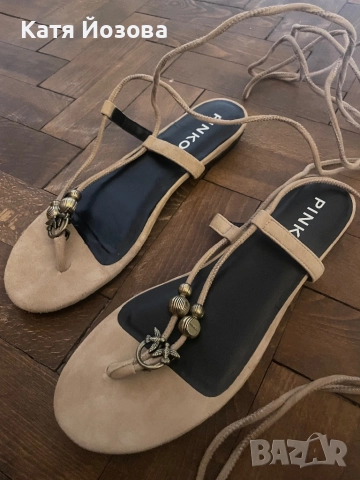 Сандали Pinko, снимка 2 - Сандали - 52798998