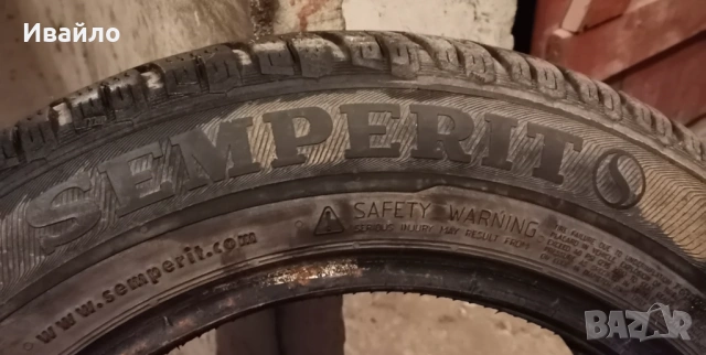 Продавам 2 броя зимни гуми 175.65.14 на 1 сезон дот 2019 Semperito , снимка 4 - Гуми и джанти - 53137347
