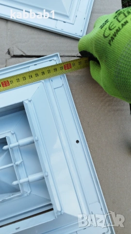 Вентилационна  решетка - Алуминиев дифузор за въздуховоди 30/30см 4бр, снимка 8 - Строителни материали - 53375246