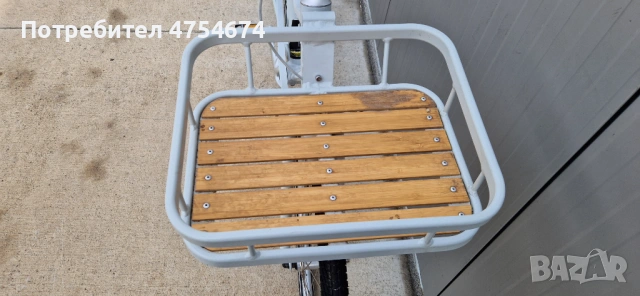 Алуминиев дамски велосипед Dinabike колело с кошница 26", снимка 7 - Велосипеди - 53791682