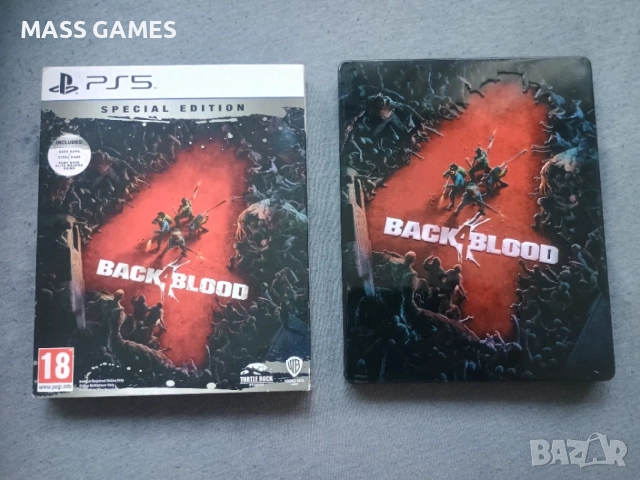 Back4Blood PS5 Steel Book , снимка 2 - Игри за PlayStation - 56132257