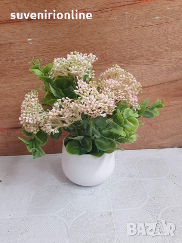 Изкуствени цветя в кашпи , снимка 4 - Изкуствени цветя - 34530598