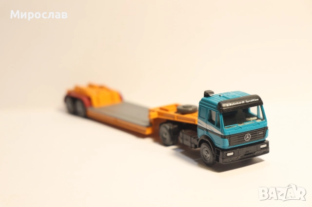 WIKING H0 1/87 MERCEDES ТЕЖКОТОВАРЕН ТРАНСПОРТ КАМИОН МОДЕЛ, снимка 3 - Колекции - 52528935