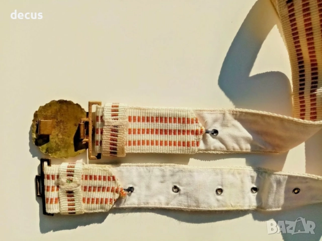 Български комунистически офицерски колан - Военен ВСВ., снимка 5 - Антикварни и старинни предмети - 51462478