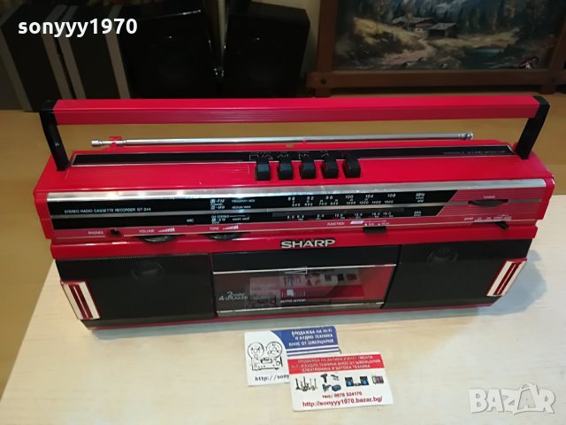 sharp qt-244h germany 1508211244, снимка 9 - Радиокасетофони, транзистори - 33820630