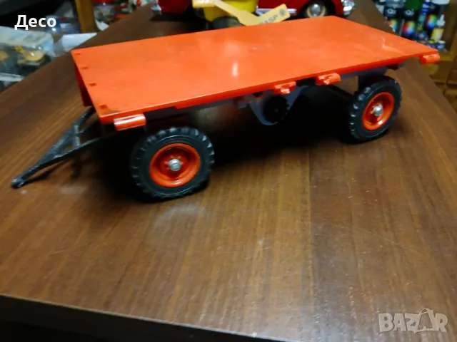 Старо ремарке от голям трактор Чехословакия., снимка 2 - Колекции - 50409062