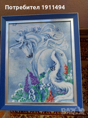 Гоблен "Молитва",за кухнята и без рамки, снимка 10 - Други стоки за дома - 24047369