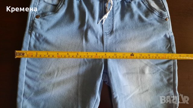 къси дънкови панталонки за момче, ръст 152см, 11/12г, снимка 9 - Детски къси панталони - 41657875