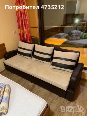 3-местен разтегателен диван