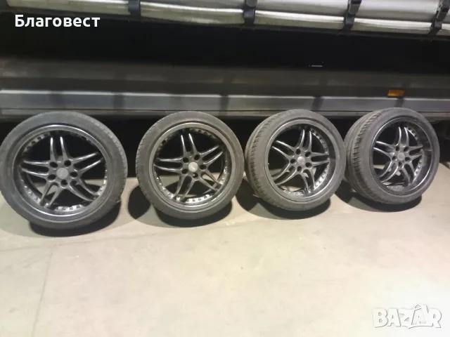 Гуми Michelin Pilot Sport с джанти 5х110, 18, 8.5J, снимка 1
