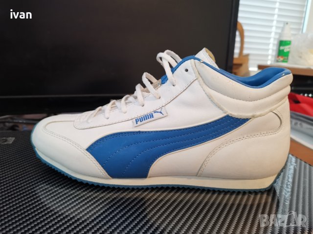 мъжки Маратонки Puma, размер 40 1/2, стелка 26 см. естествена кожа , снимка 1 - Маратонки - 44370944