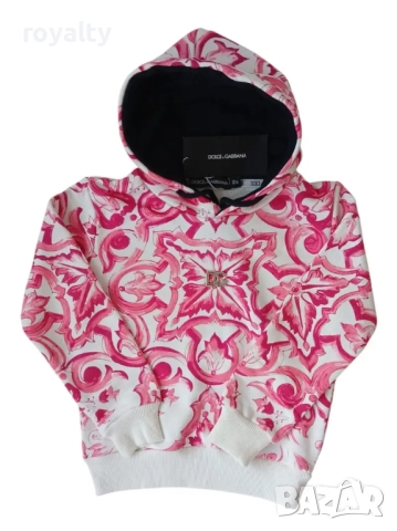 Суитшърт за момичета D&G