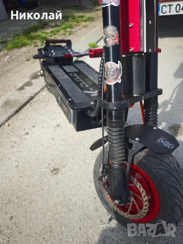 Мощна Електрическа тротинетка K-Cloud k14 10000W 72V 40Ah (140km/h), снимка 7 - Друга електроника - 50208553