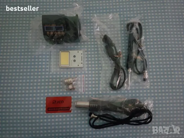 Станция за запояване с горещ въздух JCD 8898, снимка 10 - Друга електроника - 48170034