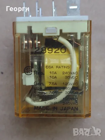 Релета RH2B - DC24V, снимка 2 - Резервни части за машини - 56275360