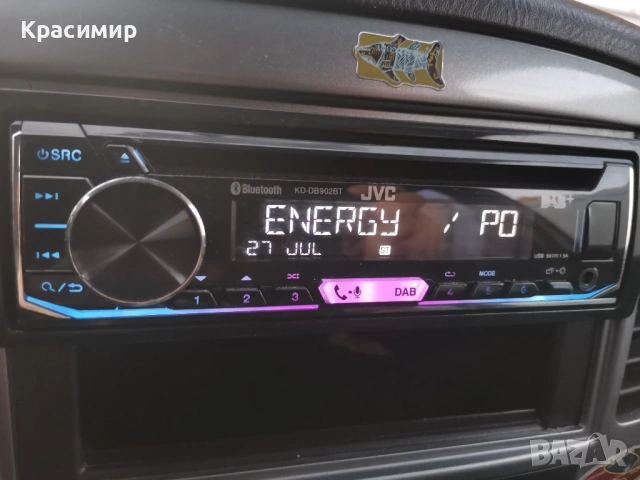 CD плеър за кола JVC KD-DB902BT