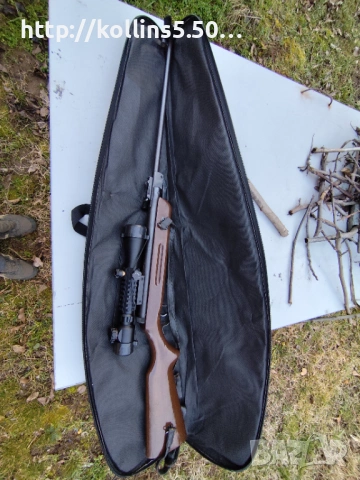 Въздушна пушка Norconia с дървен приклад и кал 4.5