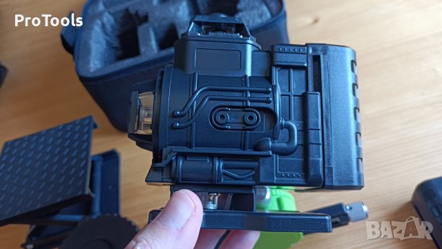 ПРОМО! Нов 4D 16 линии Лазерен Нивелир До 30 Метра Зелен Лъч, снимка 3 - Куфари с инструменти - 39728592