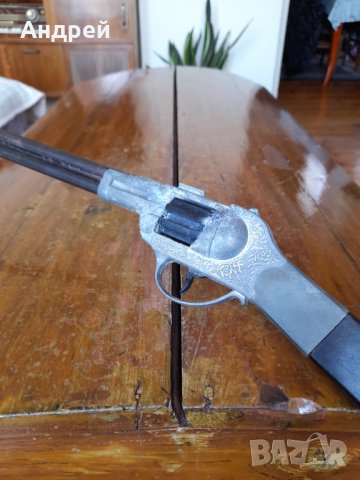 Стара детска играчка,пушка #4, снимка 3 - Антикварни и старинни предмети - 41975394