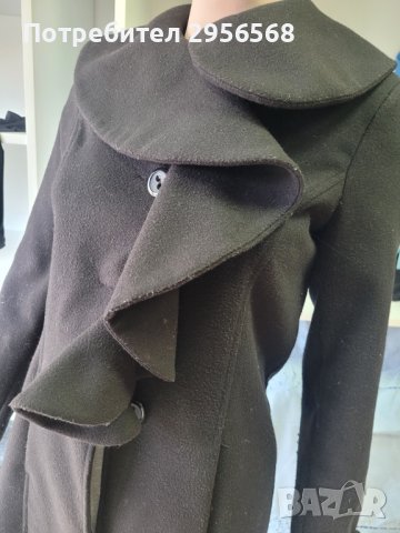 Елегантно дамско  палто, снимка 4 - Палта, манта - 39498431