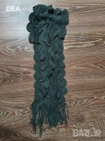 Дамски сив шал-7лв., снимка 1