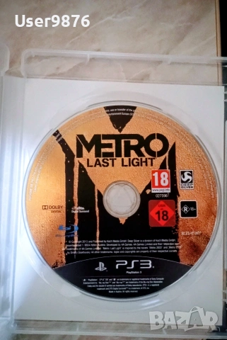 Metro Last Light PS3, снимка 2 - PlayStation конзоли - 53575650