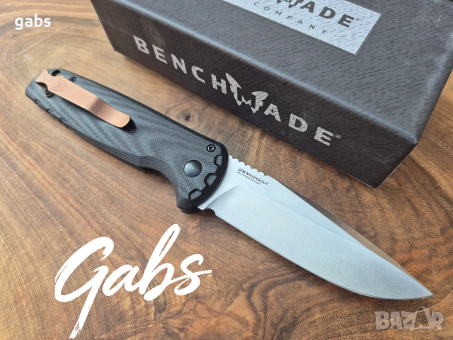 Сгъваем автоматичен нож Benchmade 4300CLA AUTO, снимка 6 - Ножове - 53734090