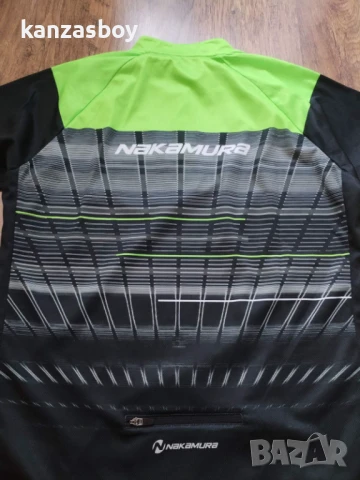 nakamura jersey - мъжко вело джърси КАТО НОВО ХЛ, снимка 8 - Тениски - 51331300
