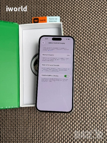 КАТО НОВ❗️ iPhone 14 Pro MAX ⚠️ Лизинг от 16€/мес❗️ deep purple❗️ лилав 128Gb, снимка 5 - Apple iPhone - 53797429