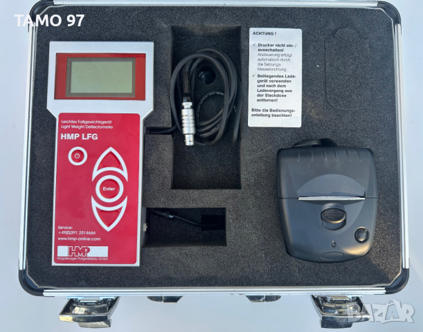 HMP LFG4 - Компактен дефлектометър (тестер за падащо тегло), снимка 3 - Други инструменти - 44640490