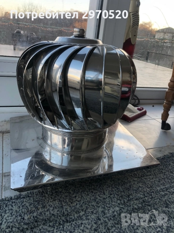 Шапка за комин -въртяща,иноксова, снимка 3 - Други - 52922095