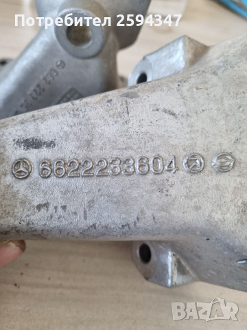 DAEWOO SSANGYONG MUSSO НОСАЧ ДВИГАТЕЛ ЛЯВ-ДЕСЕН , снимка 2 - Части - 36182368