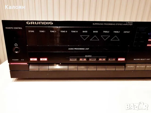 Усилвател Grundig, снимка 2 - Ресийвъри, усилватели, смесителни пултове - 49182960