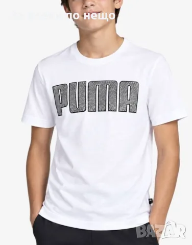 PUMA KA Tee B White Дамска Тениска👕Дамска Блуза С Къс Ръкав Код P3027