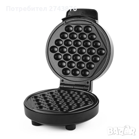Гофретник за Бъбъл-вафла MUHLER MHT-838, 1000W, снимка 2 - Гофретници - 51875077