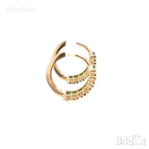 Златни обеци 2,66гр. 14кр. проба:585 модел:21861-1, снимка 3 - Обеци - 44201850