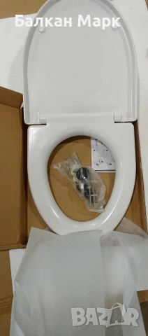 Тоалетна седалка Cersanit Parva – Soft Close | Антибактериална | Немски внос