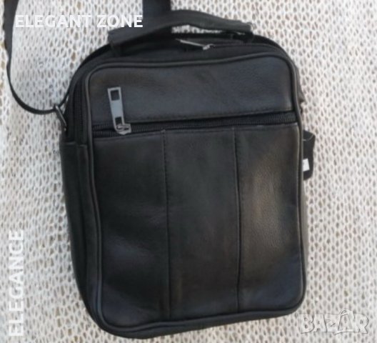 Мъжка кожена чанта, снимка 3 - Чанти - 34882424