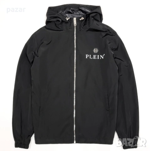 Philipp Plein MRB2011 Windbreaker Мъжко Яке Горнище Ветровка М, снимка 3 - Якета - 53500114