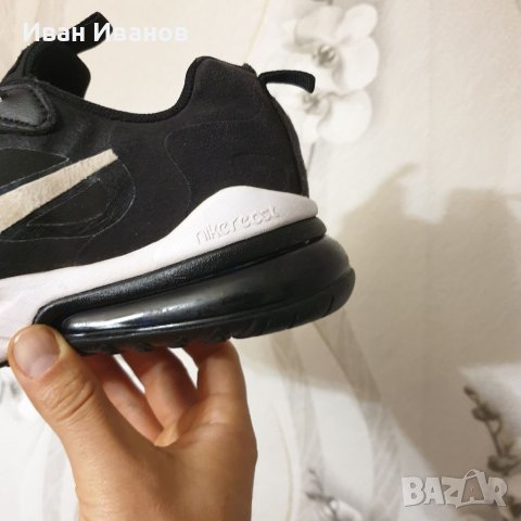  оригинални маратонки Nike AIR MAX 270 REACT  номер 37,5-38, снимка 4 - Маратонки - 39807787