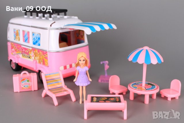 Кемпер с мини кукла, снимка 3 - Кукли - 41729757