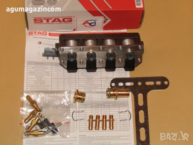 	Инжекторна рейка AC Stag W02 BFC усилена 4 цил. 1.9 Ohm стаг