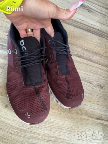 Оригинални мъжки маратонки On Cloud Ox White ! 42,5 н, снимка 3 - Маратонки - 51869197