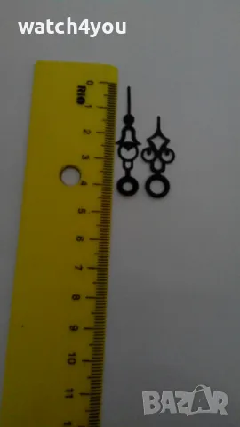 КЪСИ СТРЕЛКИ ЗА НАСТОЛЕН СТЕНЕН ЧАСОВНИК БУДИЛНИК. МАЛКИ СТРЕЛКИ ЗА БУДИЛНИЦИ / НАСТОЛНИ ЧАСОВНИЦИ , снимка 5 - Стенни часовници - 50259174