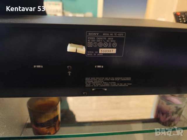 Касетън дек Sony TC K570, снимка 10 - Декове - 52821767