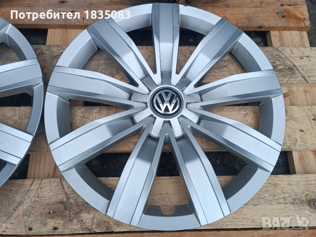 Оригинални тасове VW 17 цола, снимка 4 - Аксесоари и консумативи - 52902808