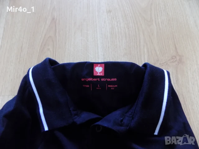 работна тениска engelbert strauss work wear риза блуза худи елек горнище мъжка оригинал L, снимка 5 - Тениски - 51351307