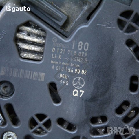 Алтернатор 180A Mercedes-Benz C-Class 204 (W/S/C)(2007-2014) ID: 98161, снимка 3 - Части - 40289731