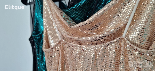 рокля с пайети , снимка 7 - Рокли - 52668992