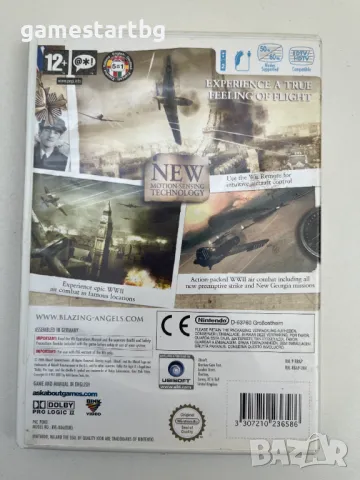 Blazing Angels: Squadrons of WWII за Wii, снимка 2 - Игри за Nintendo - 49342444